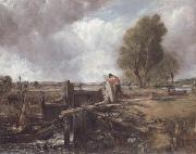John Constable Study of A boat passing a lock oil painting reproduction